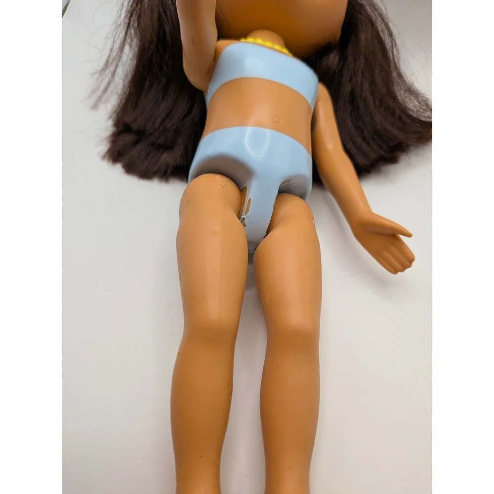 Y2K Dora Prance And Fly Doll Figure Plush Blue Dress Key Pink Crown Vtg 2008‎